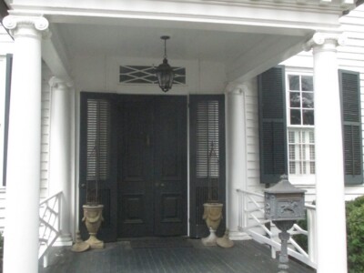 309 Hanover - closeup of porch