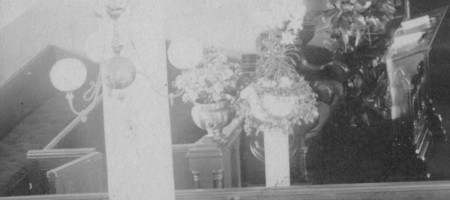 Front pews on the north side