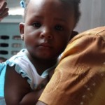 Child in Haiti