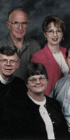 Patricia Parker (organist), Tom Holladay (sexton), Jan Saylor (christian education, youth), Diana Farrar (office), Nathan Ferrell (associate rector), George Beddoe (parish administrator)