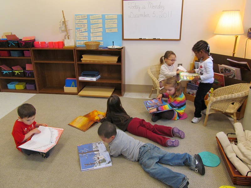 First class of preschoolers, Fall, 2011